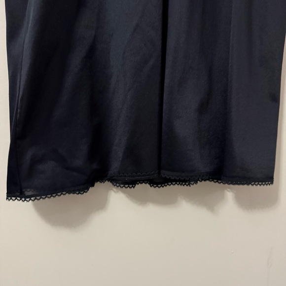 3/$20⚡️ Vintage Black Short Sleeve Mini Dress with Sheer Panels and Crewneck - Picture 12 of 16